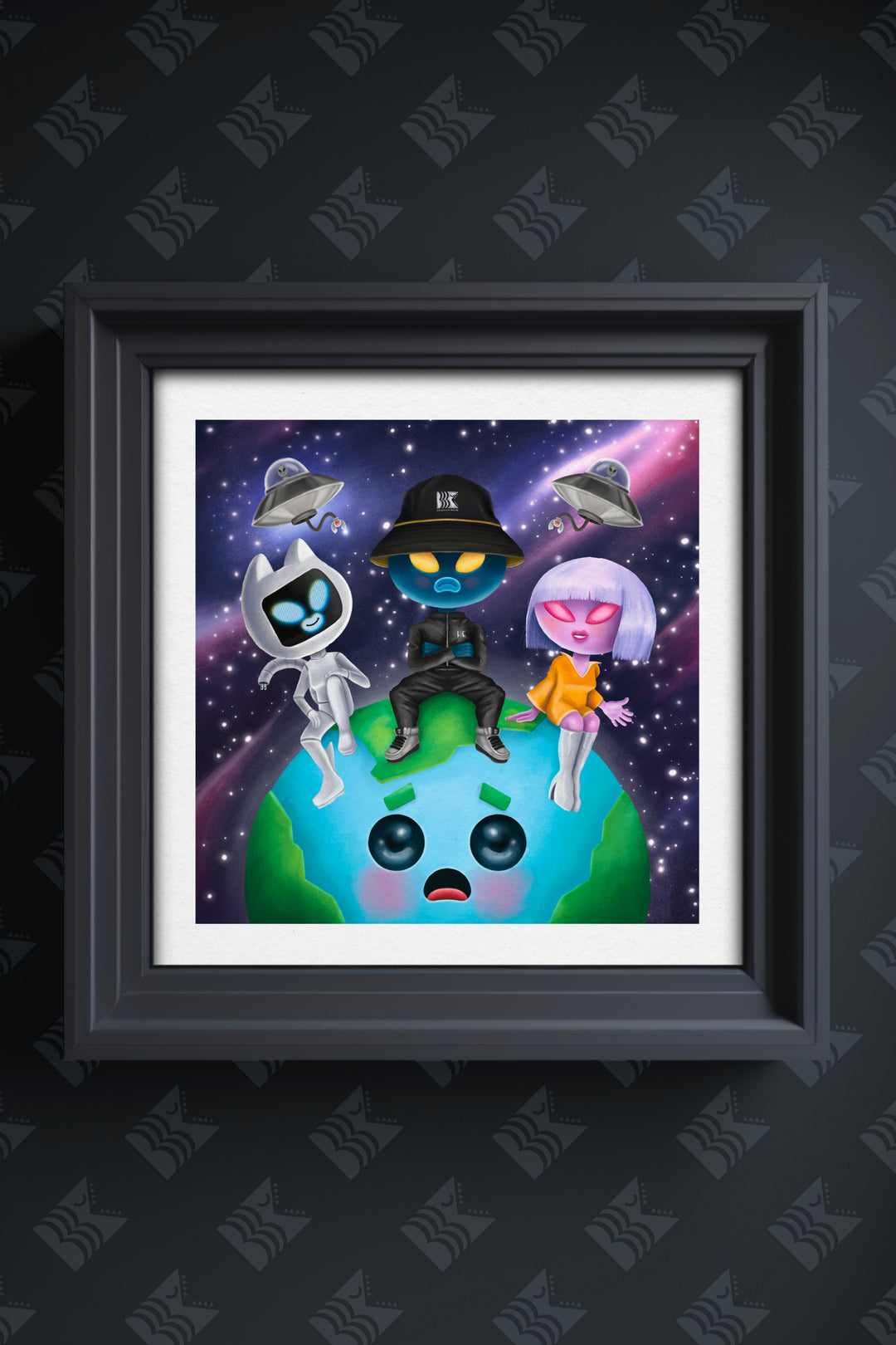 Around The World - Luxury Art Print