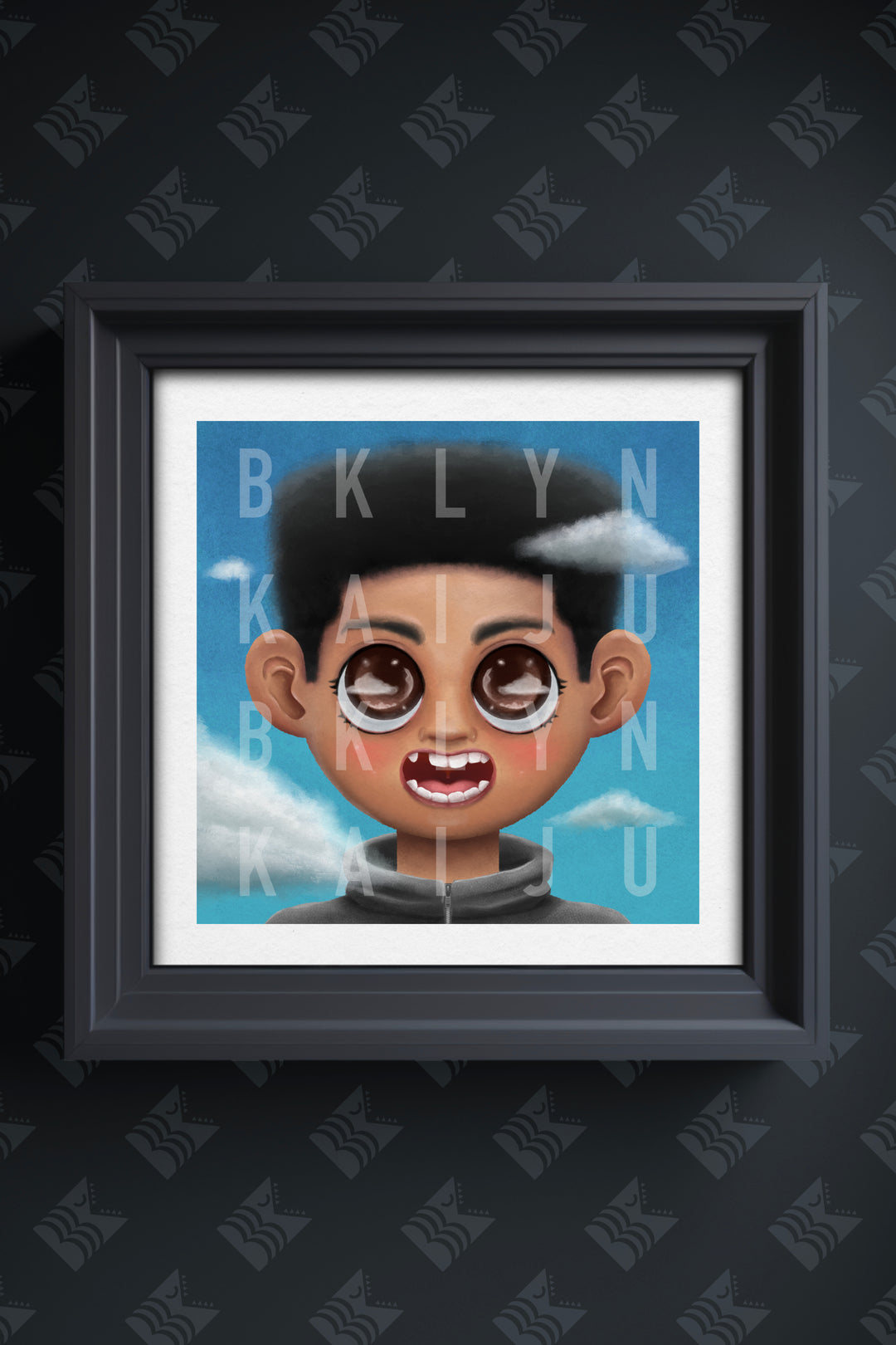 Head In The Clouds - Luxury Art Print