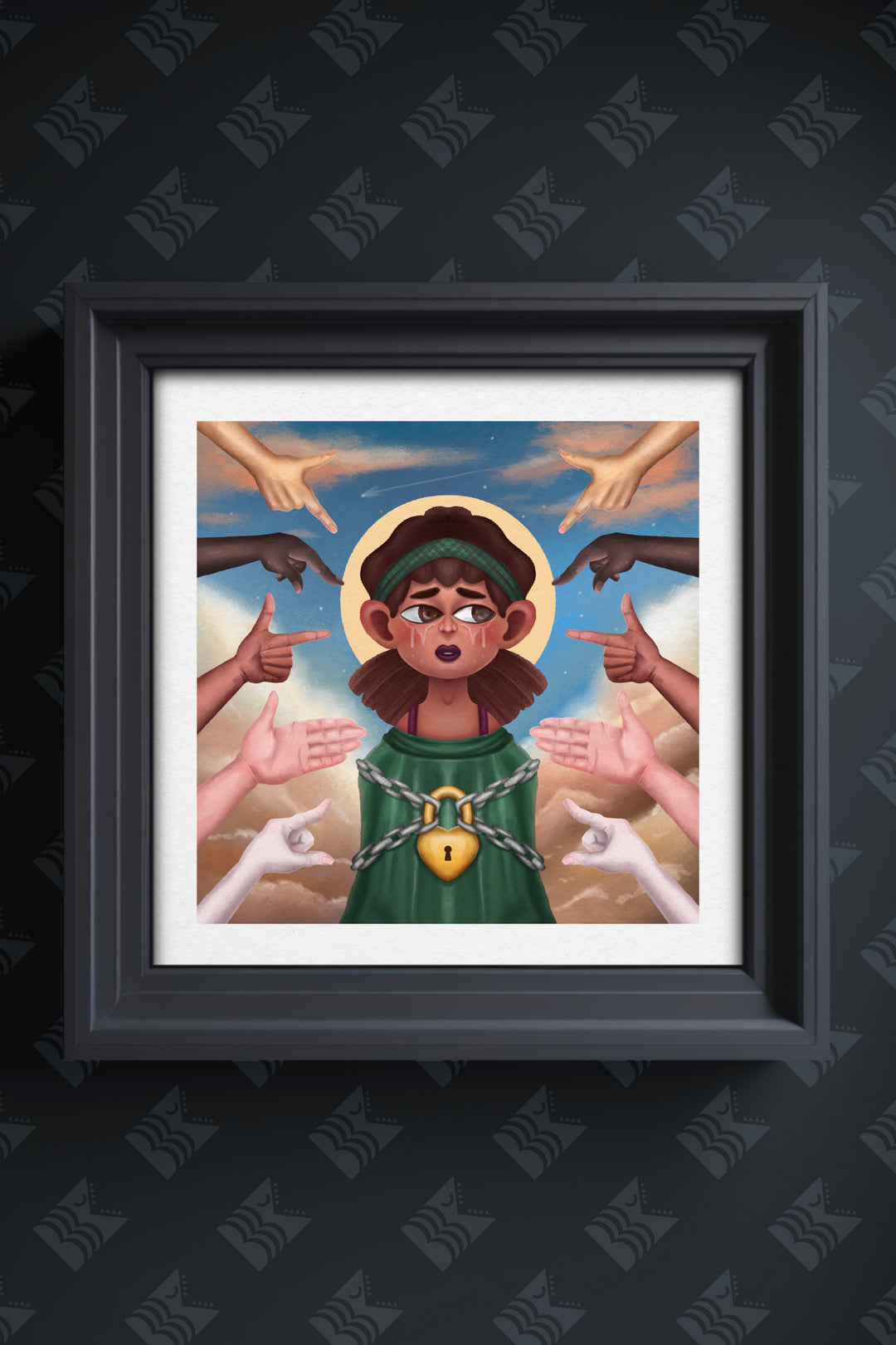 Lock - Luxury Art Print