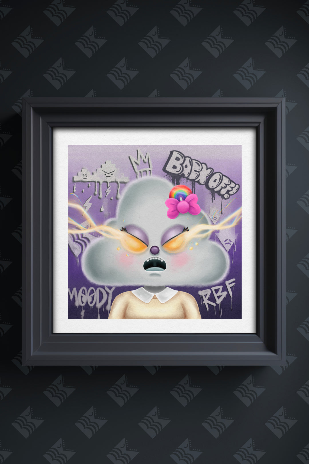 Misty's Rage - Luxury Art Print