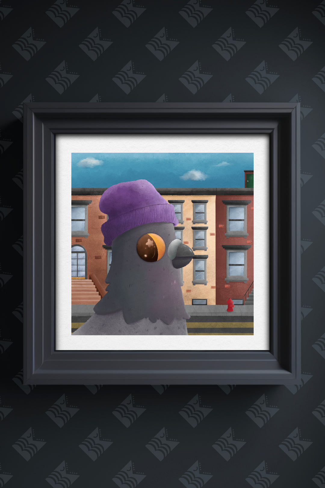 Pigeon Boi - Luxury Art Print