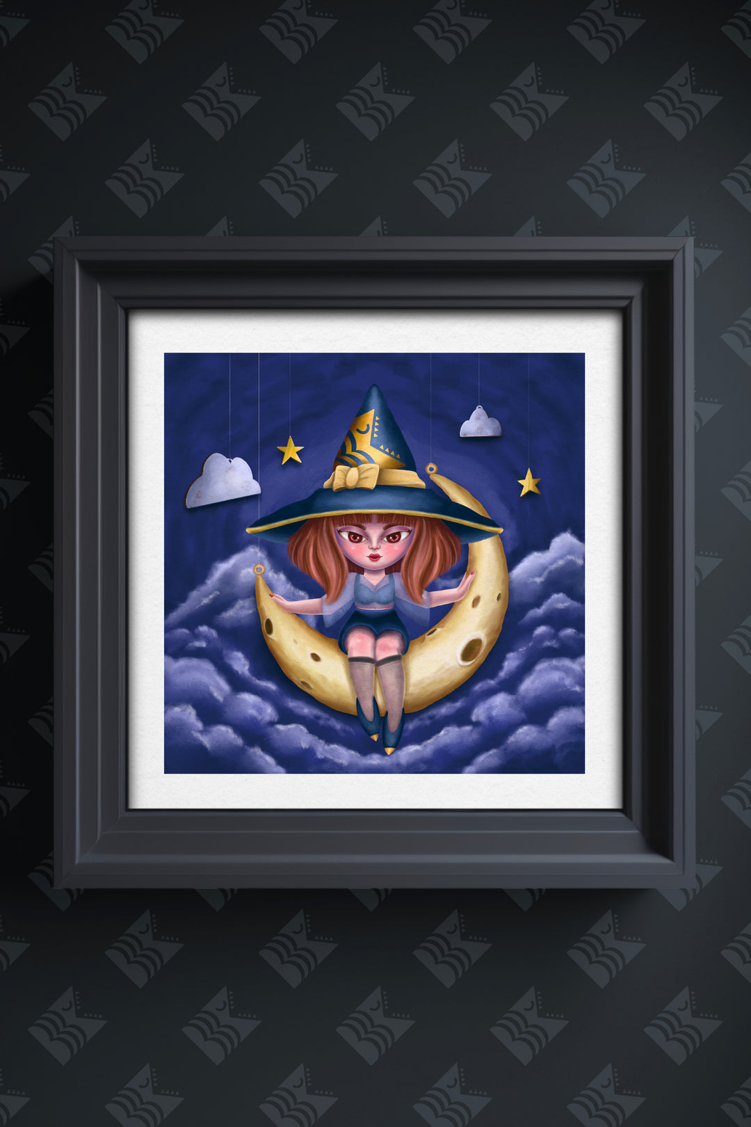 Witchy Nocturne - Luxury Art Print