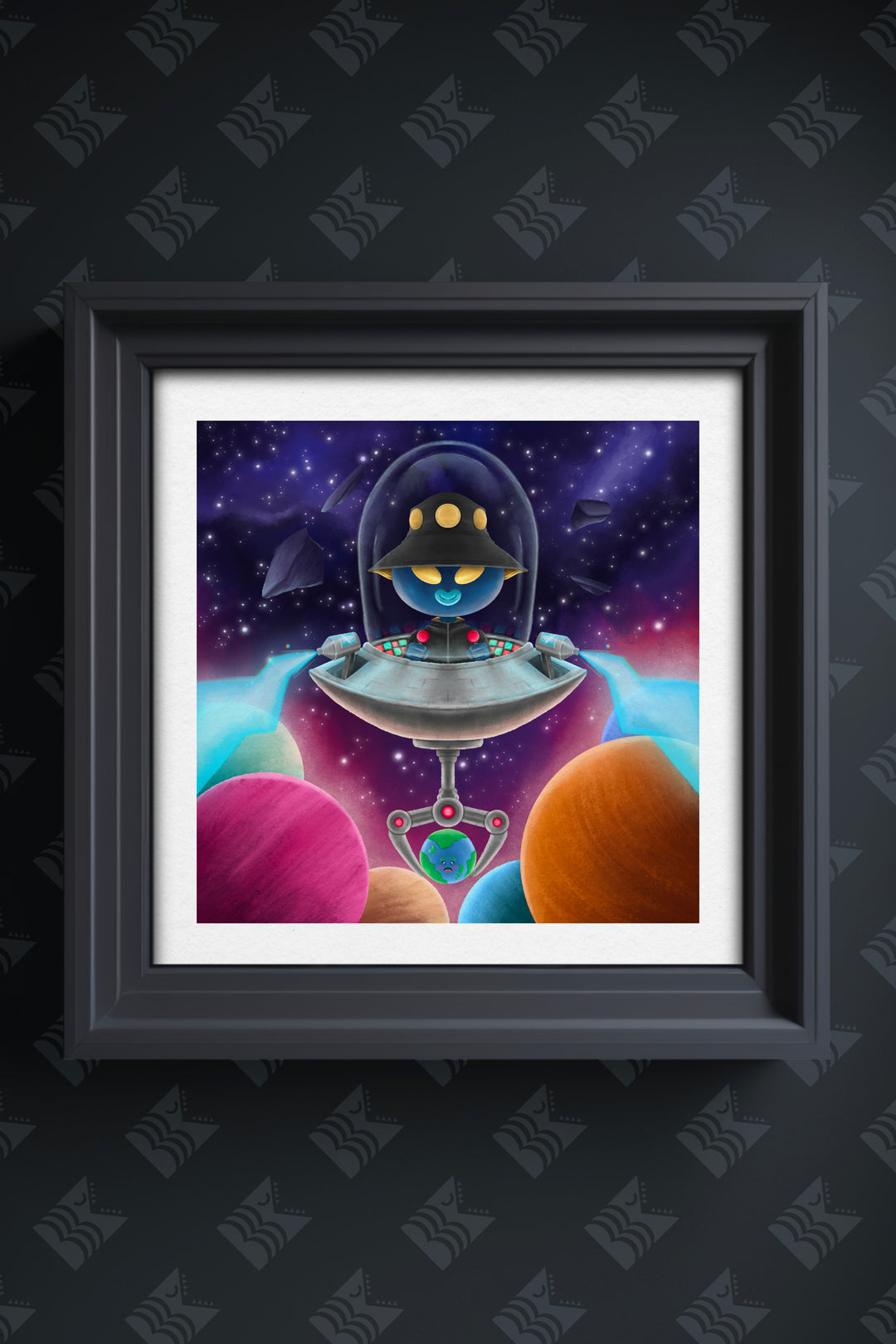 UFO Catcher - Luxury Art Print