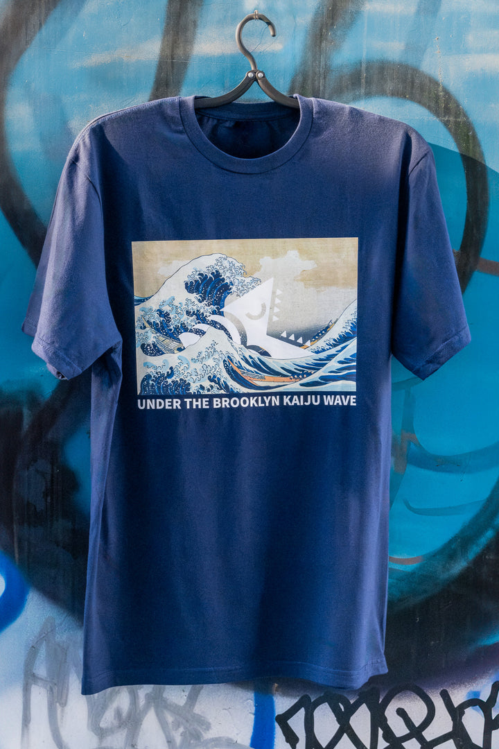 Under The Brooklyn Kaiju Wave Unisex Jersey T-Shirt