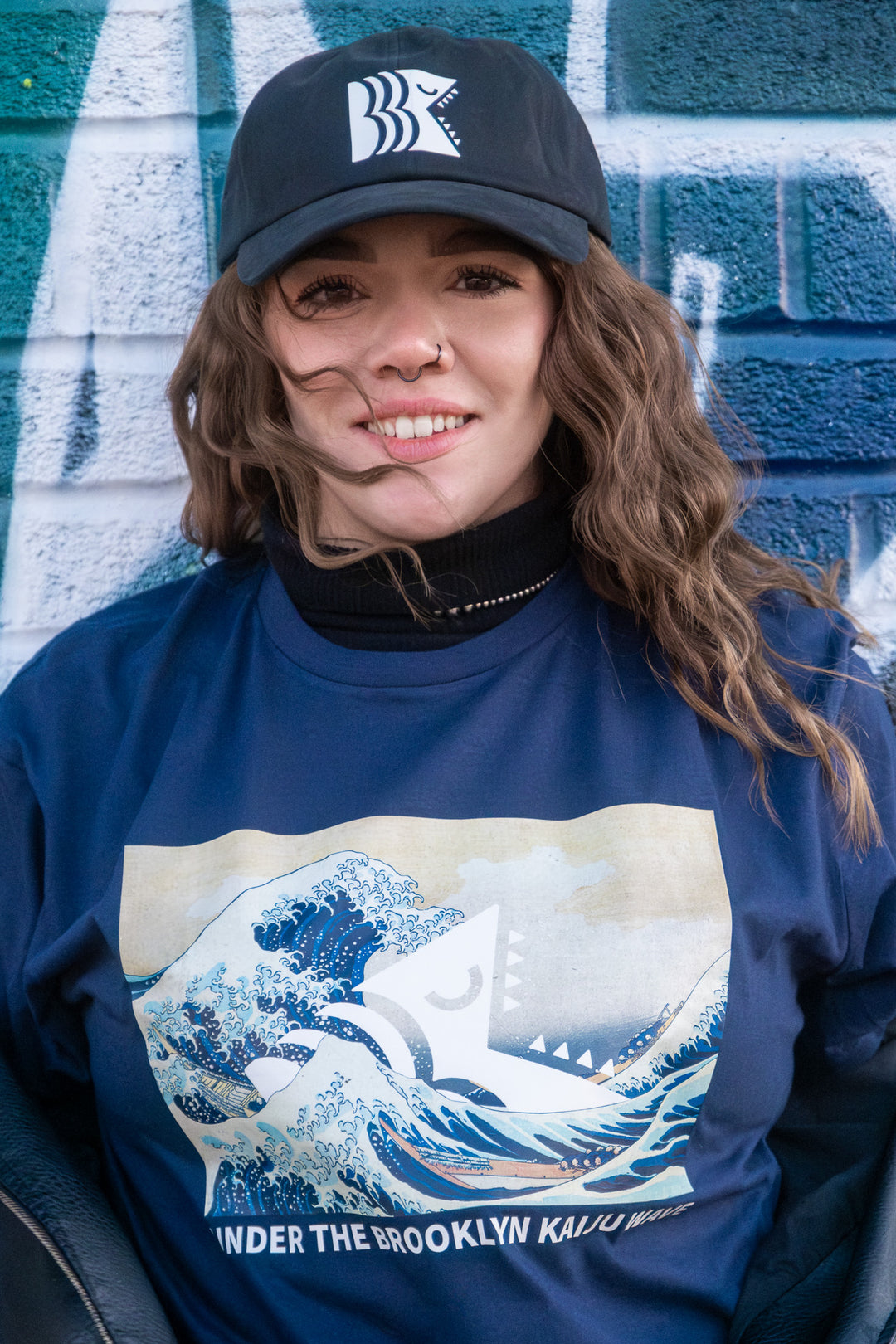 Under The Brooklyn Kaiju Wave Unisex Jersey T-Shirt