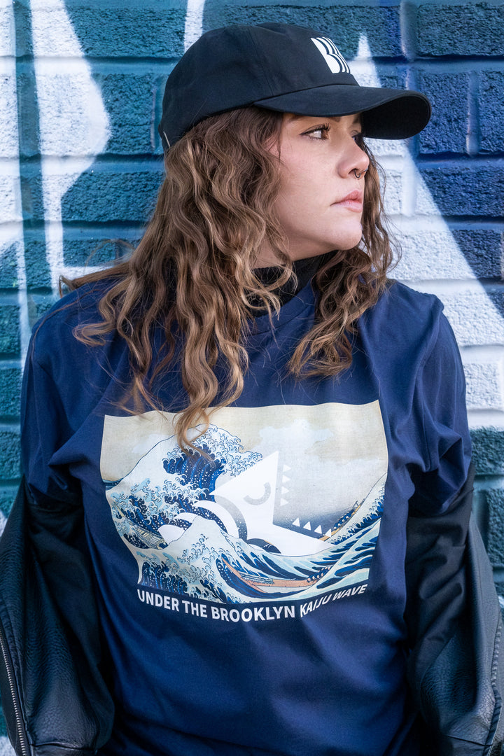 Under The Brooklyn Kaiju Wave Unisex Jersey T-Shirt